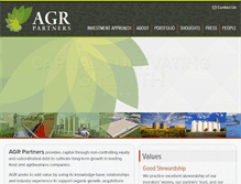 Tablet Screenshot of agrpartners.com